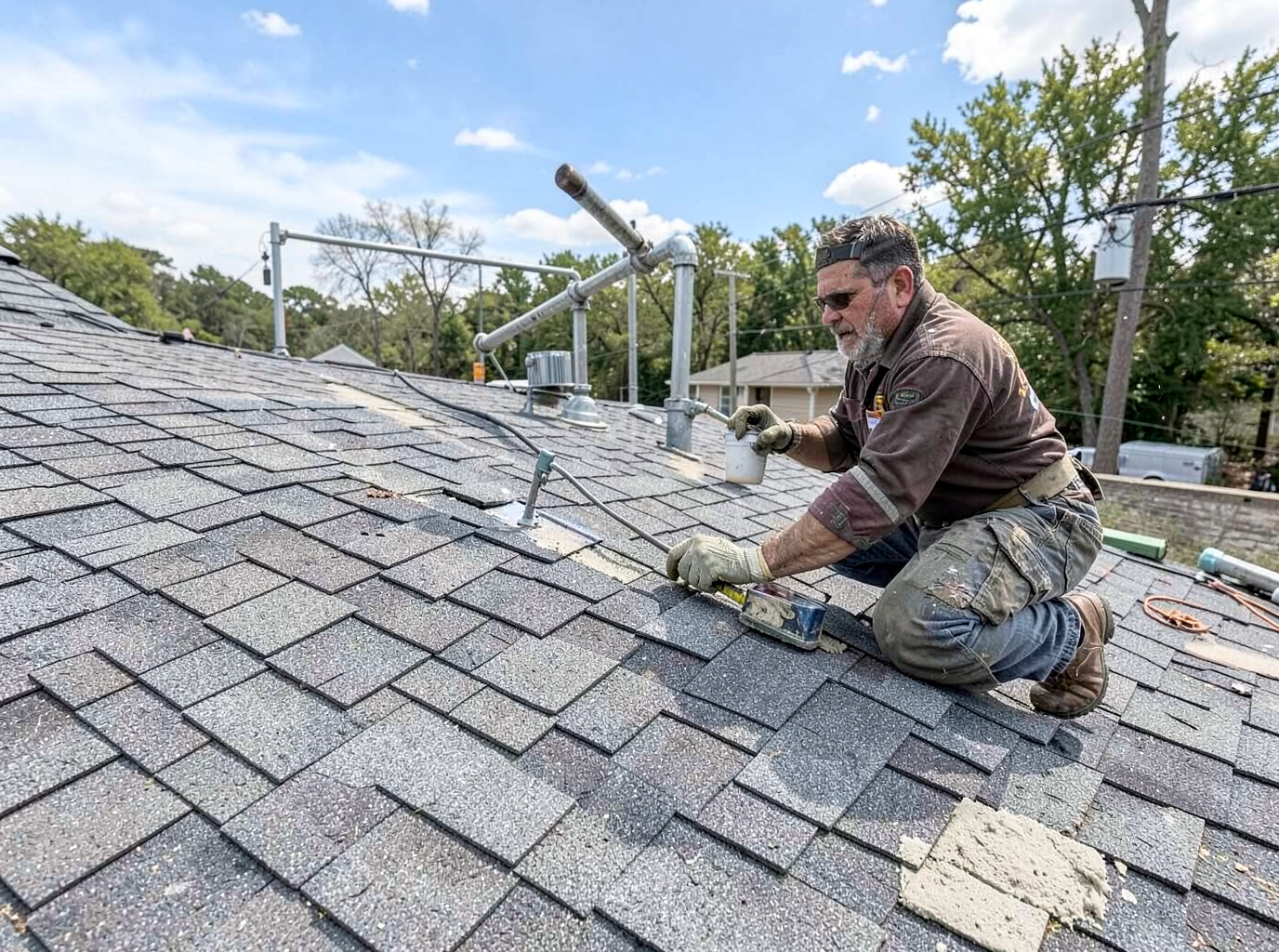 Asphalt Shingle Roof Replacement in Tyler